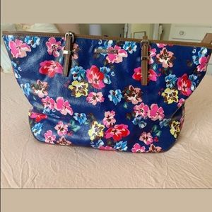 Floral Nine West Tote/Shoulder Bag